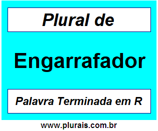 Plural de Engarrafador