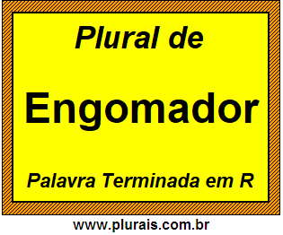 Plural de Engomador