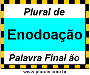 Plural de Enodoação