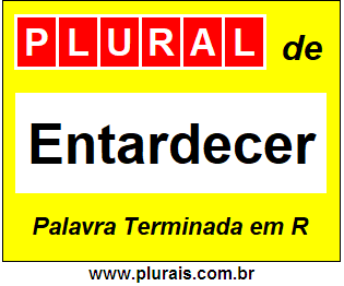 Plural de Entardecer