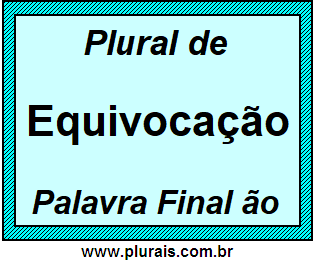 Plural de Equivocação