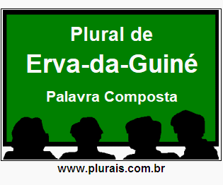 Plural de Erva-da-Guiné