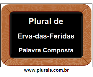 Plural de Erva-das-Feridas