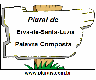 Plural de Erva-de-Santa-Luzia