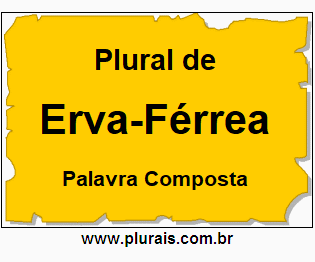 Plural de Erva-Férrea