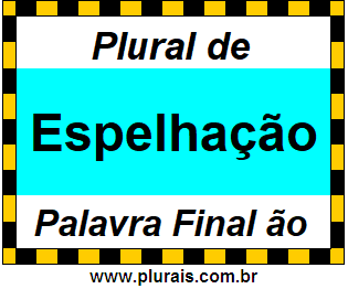 Plural de Espelhação