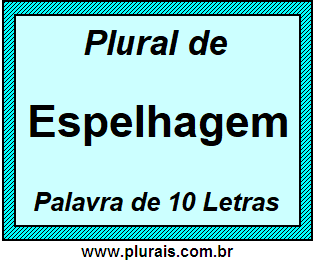 Plural de Espelhagem