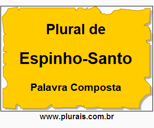 Plural de Espinho-Santo