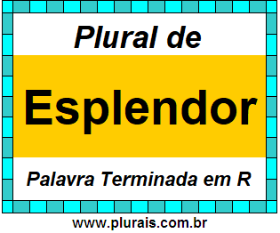 Plural de Esplendor