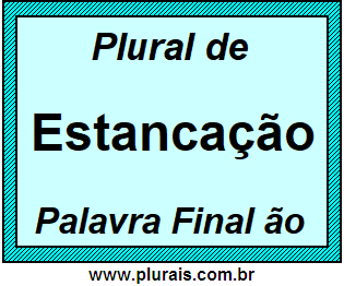 Plural de Estancação