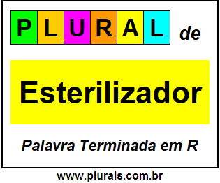 Plural de Esterilizador