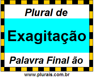 Plural de Exagitação