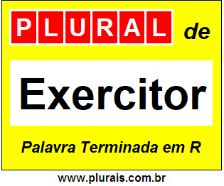 Plural de Exercitor