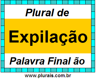 Plural de Expilação