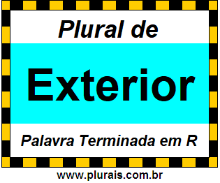 Plural de Exterior