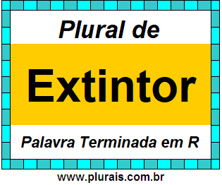 Plural de Extintor