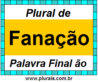 Plural de Fanação