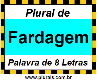 Plural de Fardagem