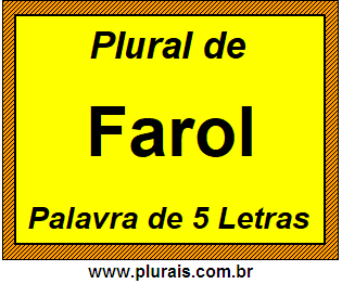 Plural de Farol