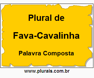 Plural de Fava-Cavalinha