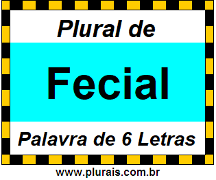 Plural de Fecial