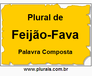 Plural de Feijão-Fava