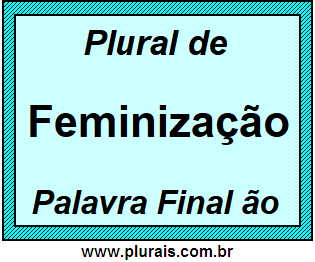 Plural de Feminização