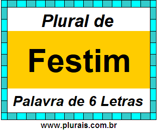 Plural de Festim