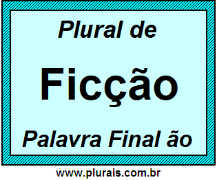 Plural de Ficção