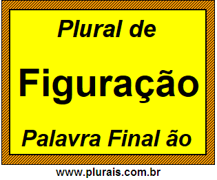 Plural de Figuração