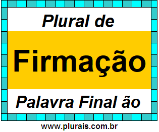 Plural de Firmação