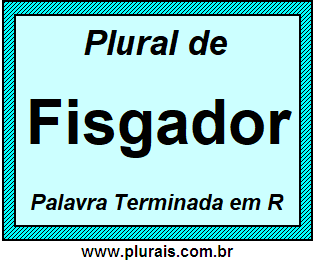 Plural de Fisgador