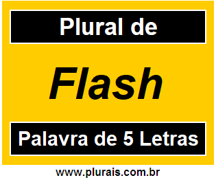 Plural de Flash