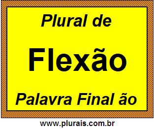 Plural de Flexão