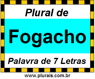 Plural de Fogacho