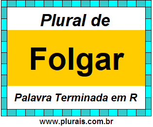 Plural de Folgar