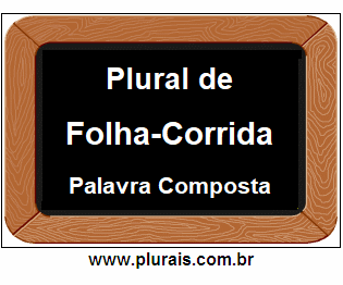 Plural de Folha-Corrida