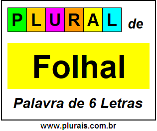 Plural de Folhal