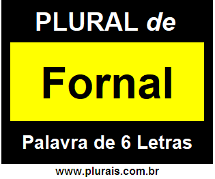 Plural de Fornal