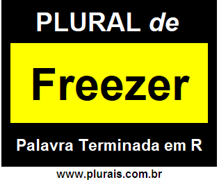 Plural de Freezer