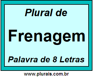 Plural de Frenagem