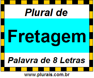 Plural de Fretagem