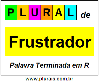 Plural de Frustrador