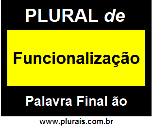 Plural de Funcionalização