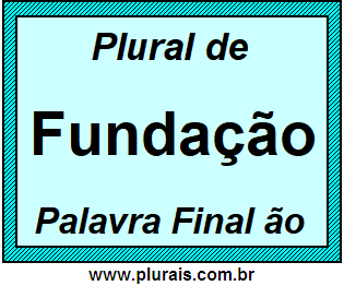 Plural de Fundação