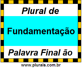 Plural de Fundamentação