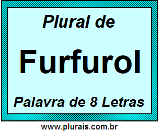 Plural de Furfurol
