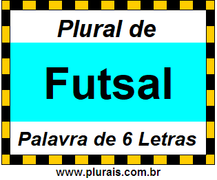 Plural de Futsal