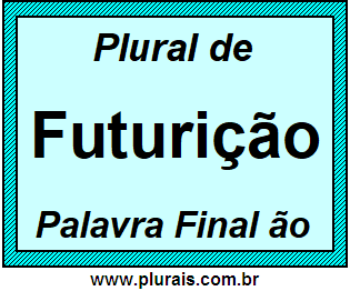 Plural de Futurição