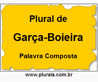 Plural de Garça-Boieira